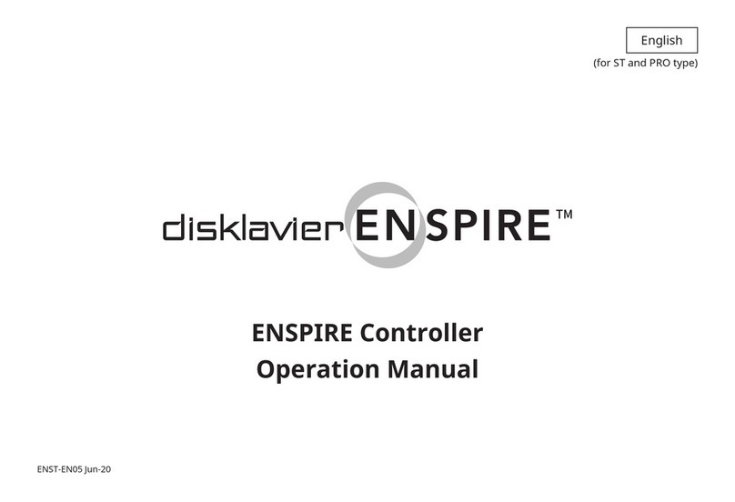 Yamaha ENSPIRE Controller User manual