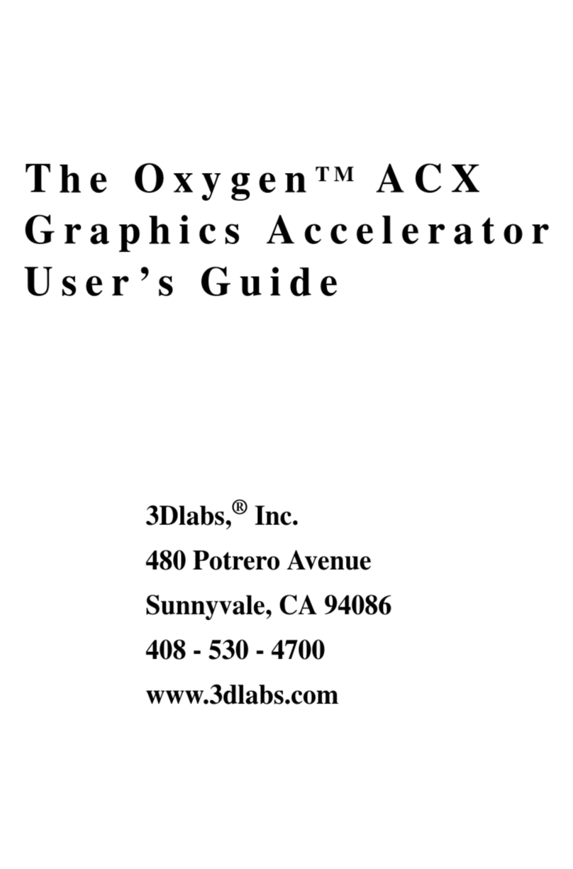 3Dlabs Oxygen ACX user guide