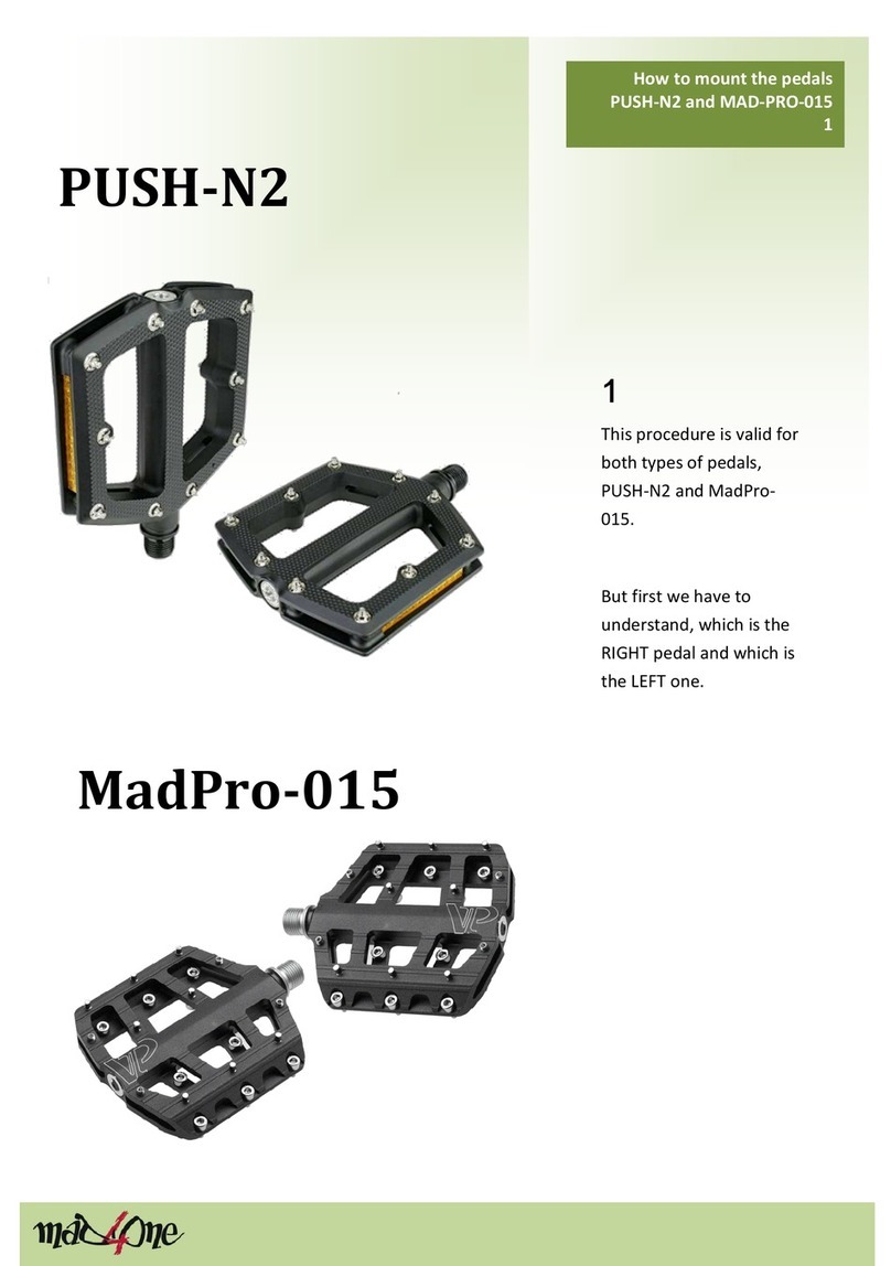 Mad4One PUSH-N2 How to mount