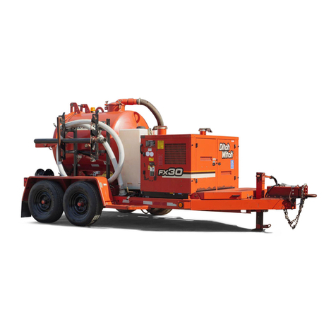 Ditch Witch FX30 Operator's manual