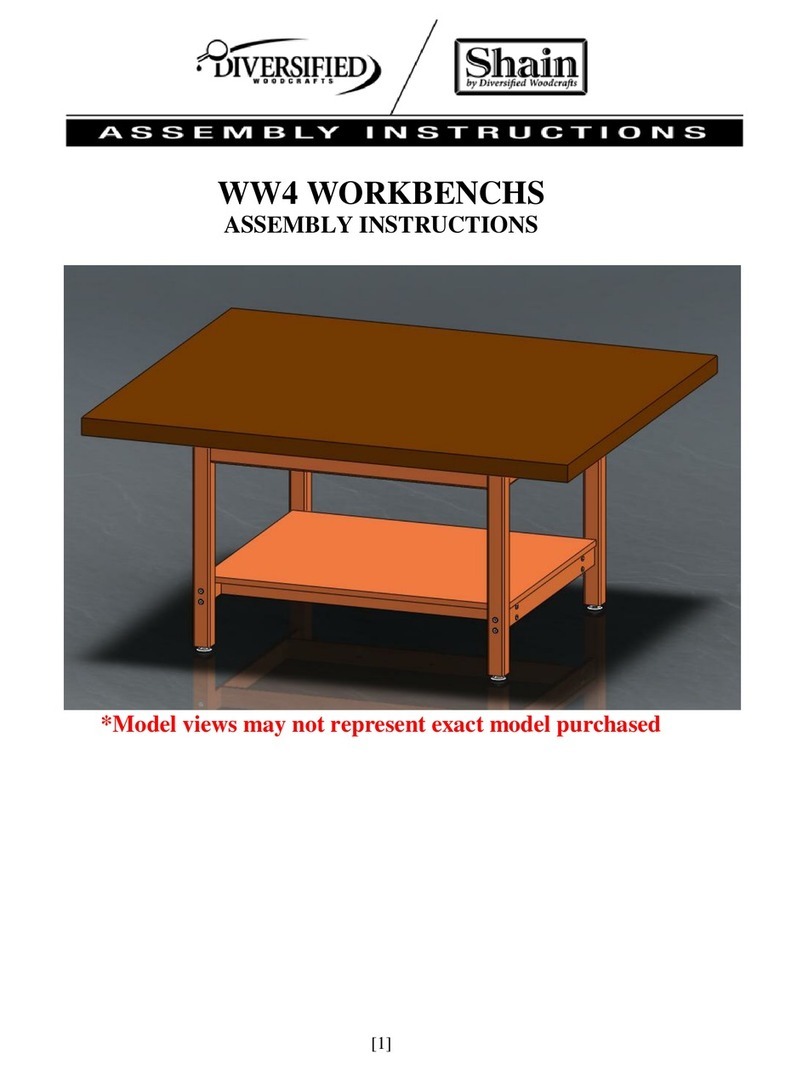 DIVERSIFIED WOODCRAFTS Shain WW4 User manual