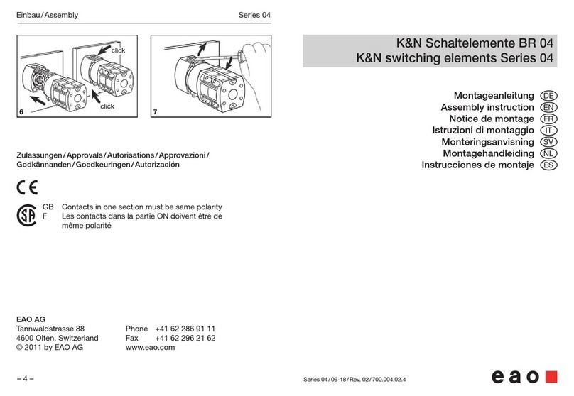 eao 04 Series User manual