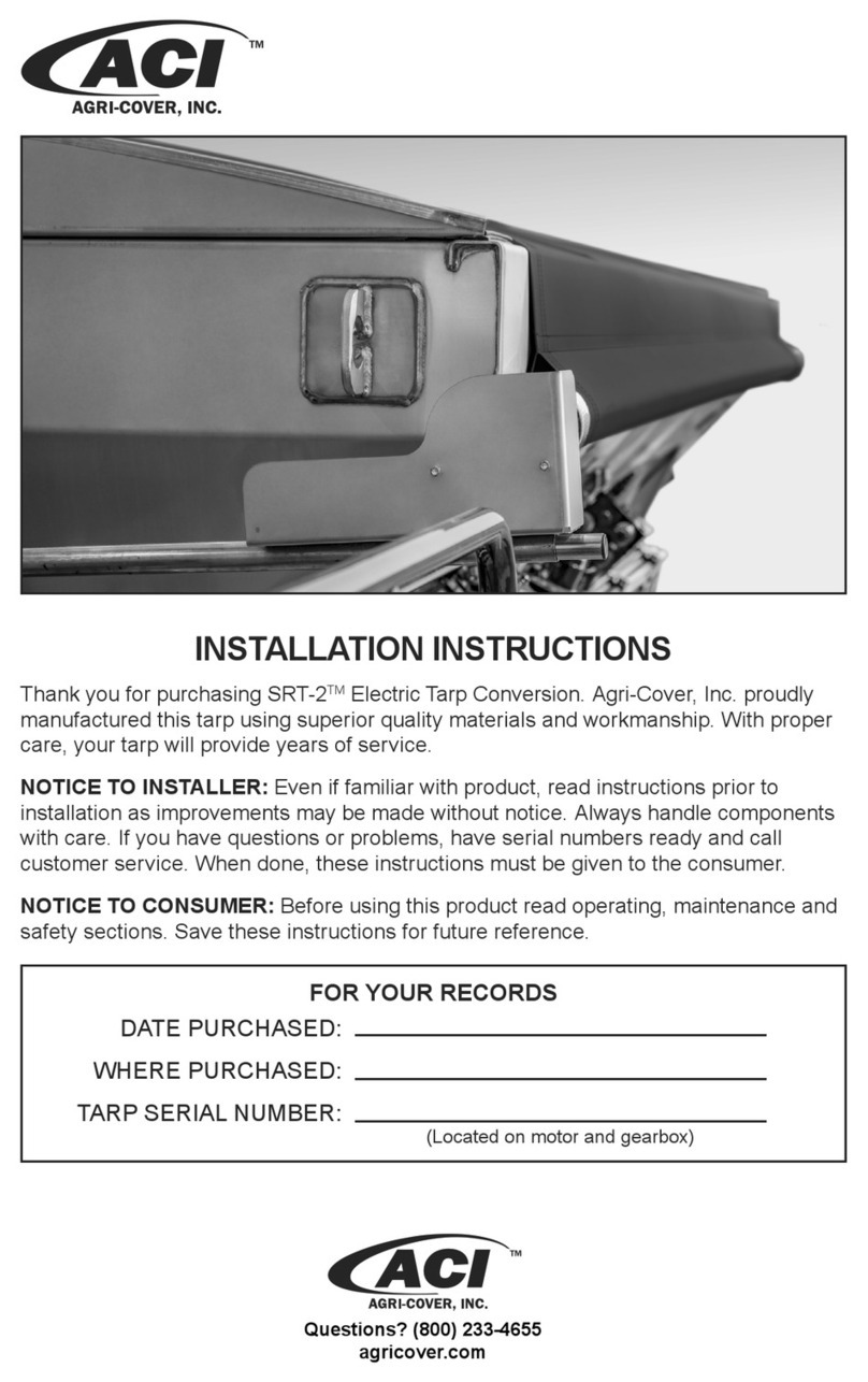 AGRI-COVER ACI SRT-2 installation instructions