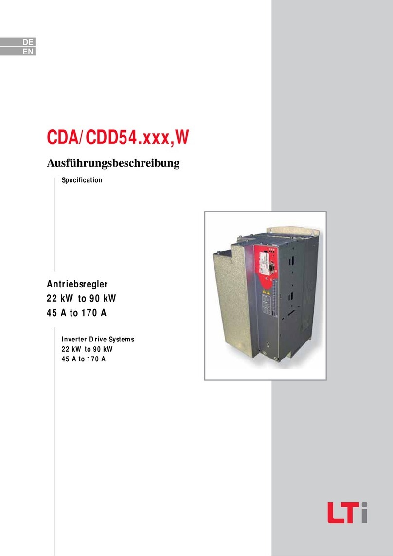 LTI CDA54 Series Specification manual