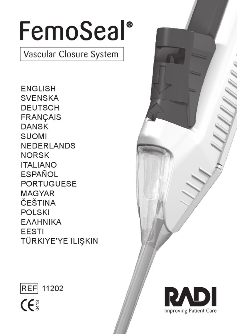 Radi FemoSeal 11202 manual