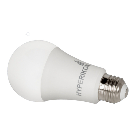 Hyperikon HYPERSMART-A7LED installation manual