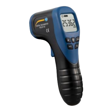 PCE Instruments PCE-DT 50 User manual PCE Instruments PCE-DT 50 User manual