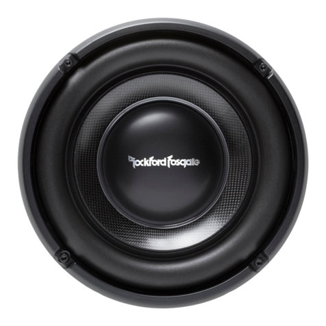 Rockford Fosgate POWER T1 Series Original operating instructions