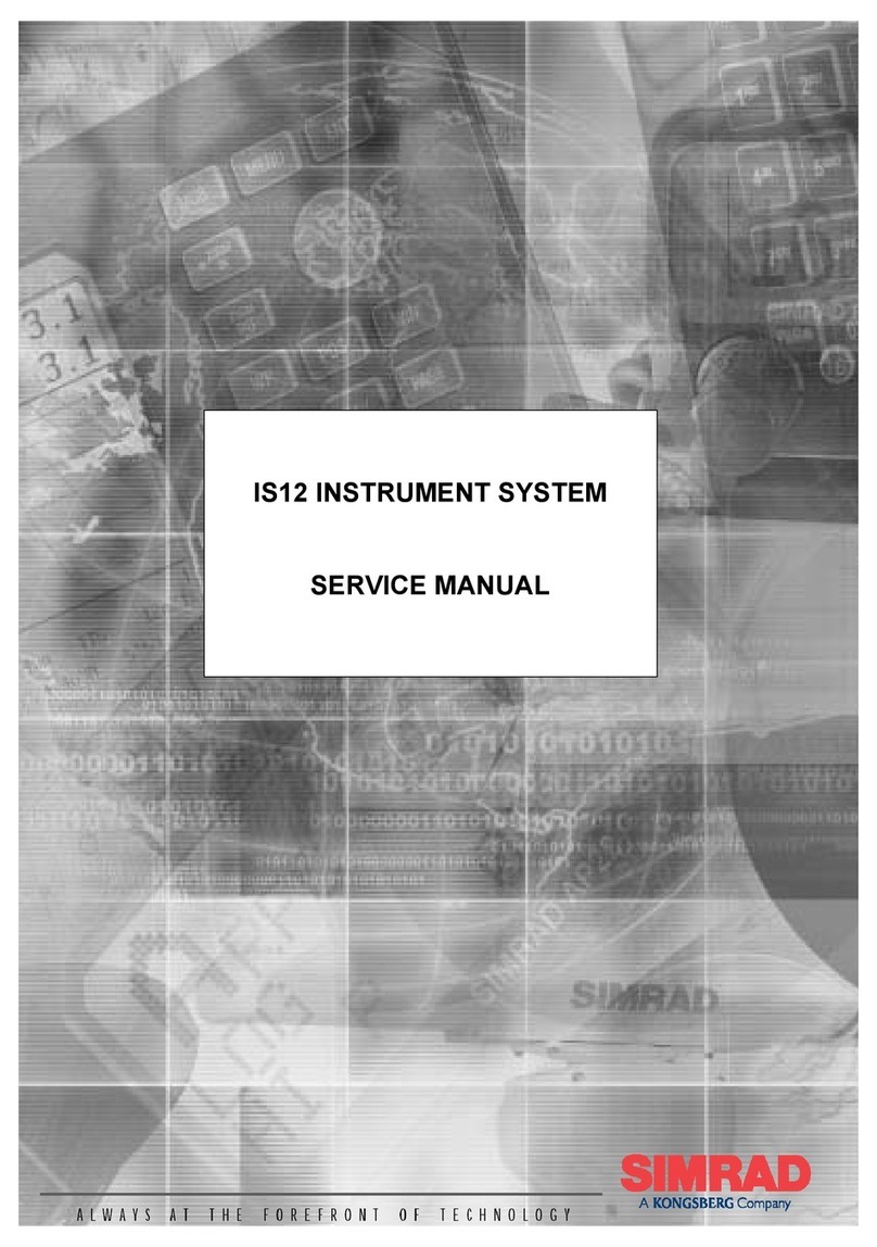 Kongsberg Simrad IS12 Service manual