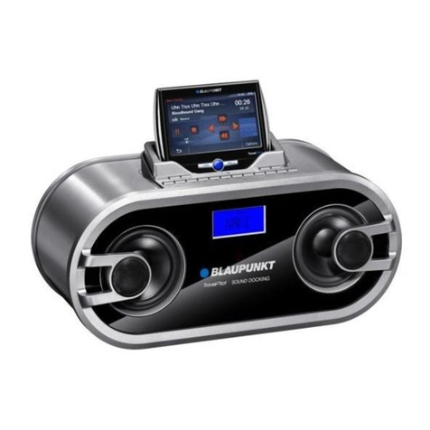 Blaupunkt TravelPilot SOUND DOCKING manual