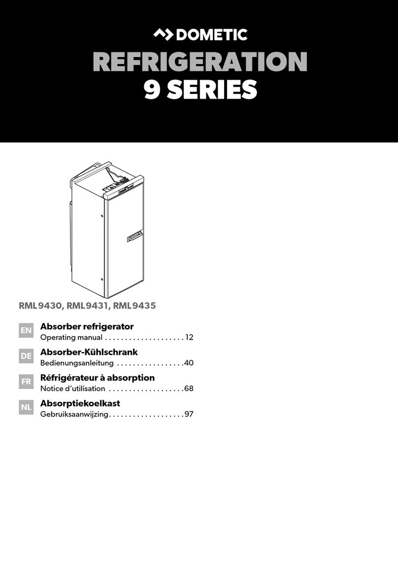 Dometic 9 SERIES User manual