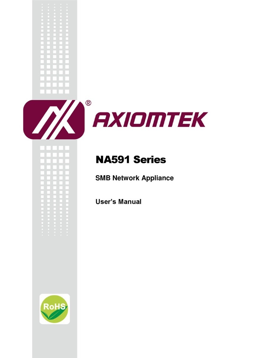 AXIOMTEK NA591 Series User manual