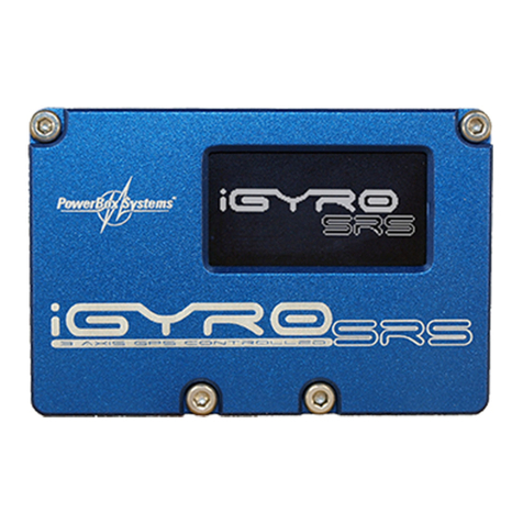 PowerBox Systems iGyro SRS instruction manual
