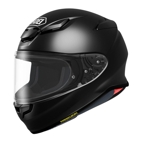 SHOEI RF-1400 Instructions for use