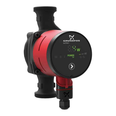 Grundfos ALPHA1 B Installation and operating instructions Grundfos ALPHA1 B Installation and operating instructions