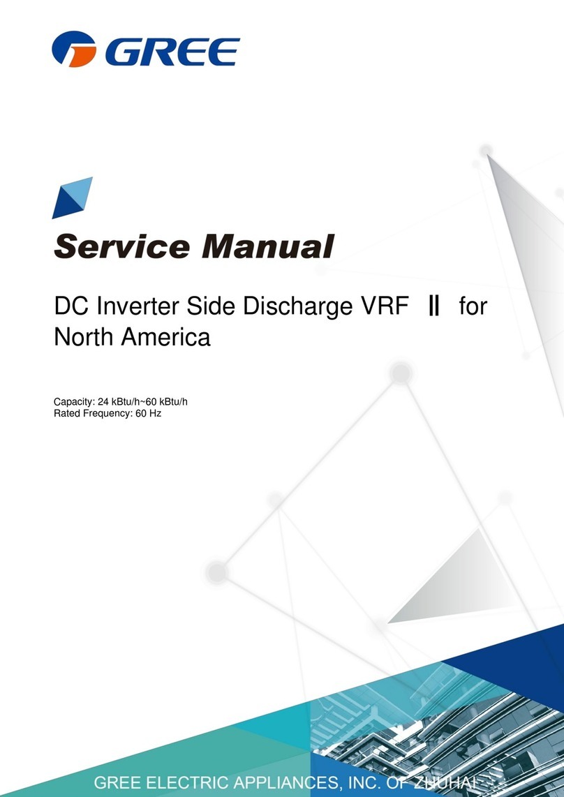 Gree GMV-24WL/C-T Service manual Gree GMV-24WL/C-T Service manual