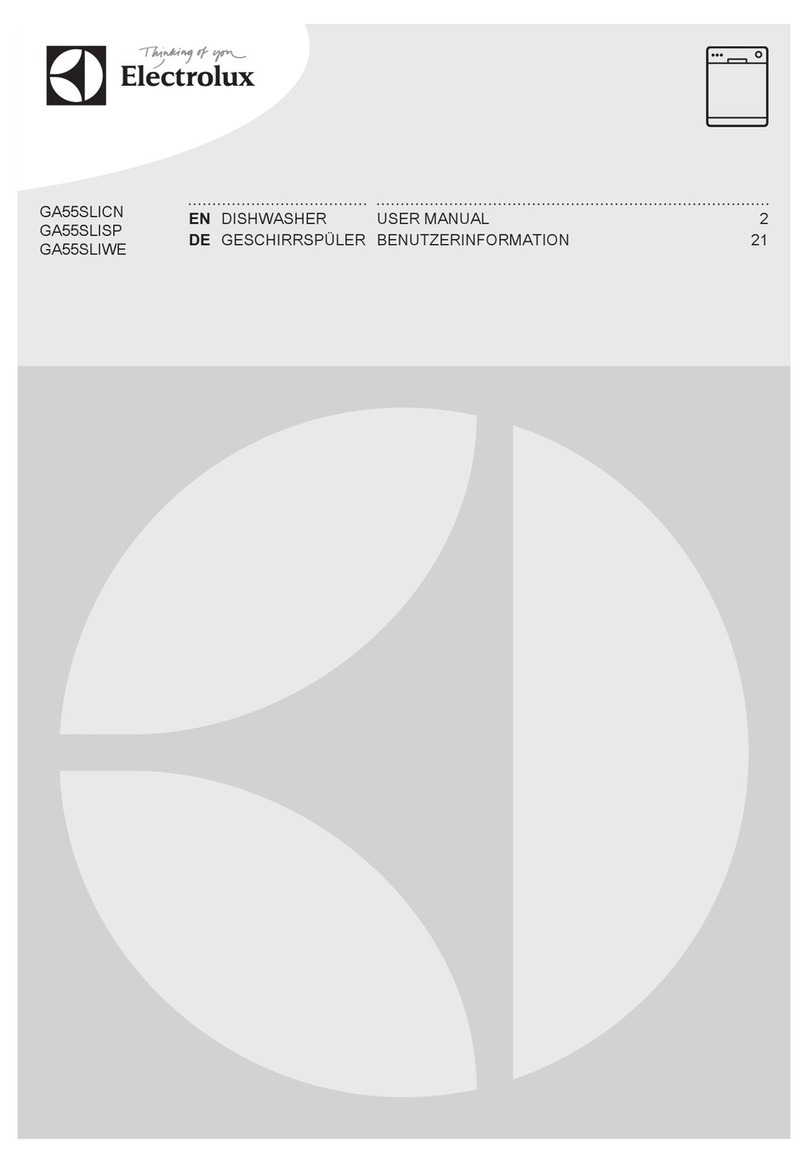 Electrolux GA55SLICN user manual