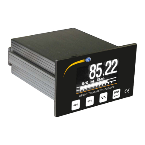 PCE Instruments PCE-N45F User manual