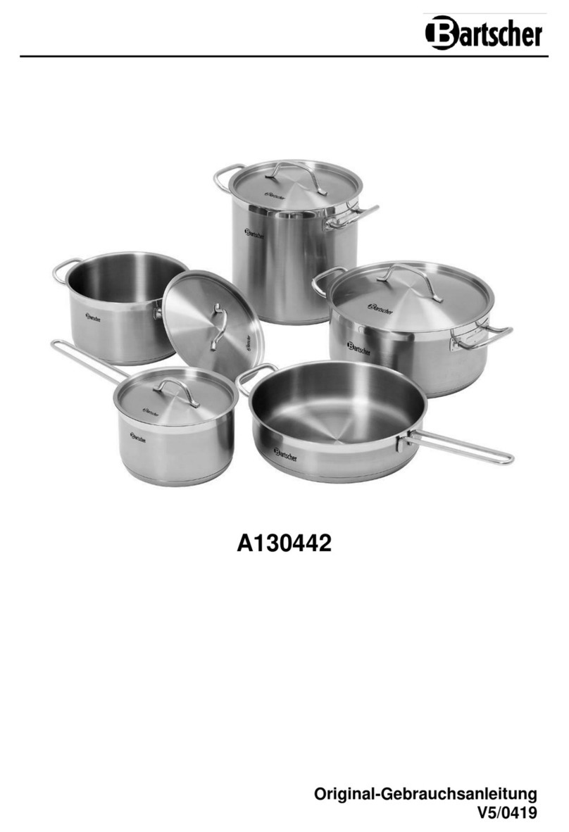 Bartscher A130442 User manual