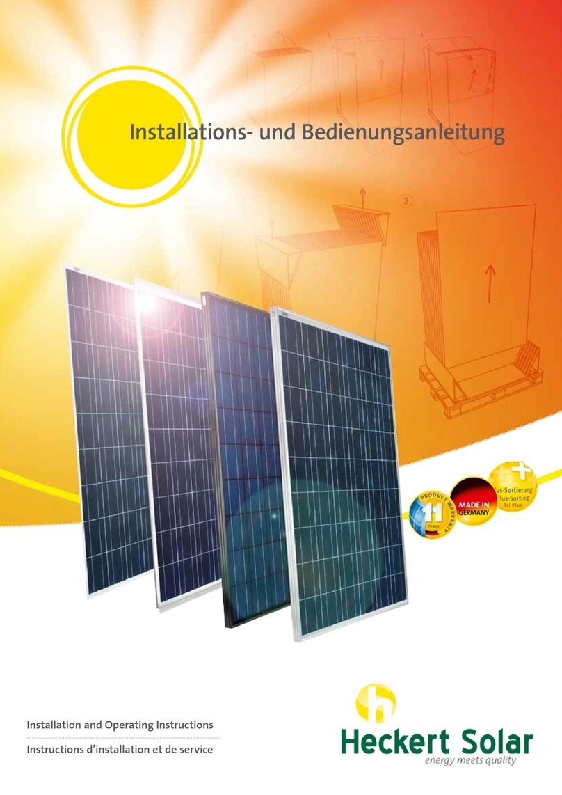 Heckert Solar NeMo P Standard User manual