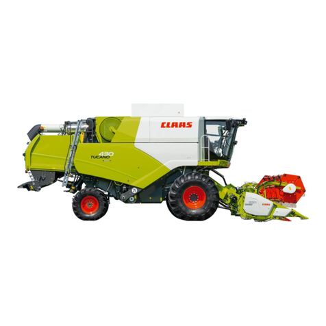 Claas TUCANO 400-300 Installation guide