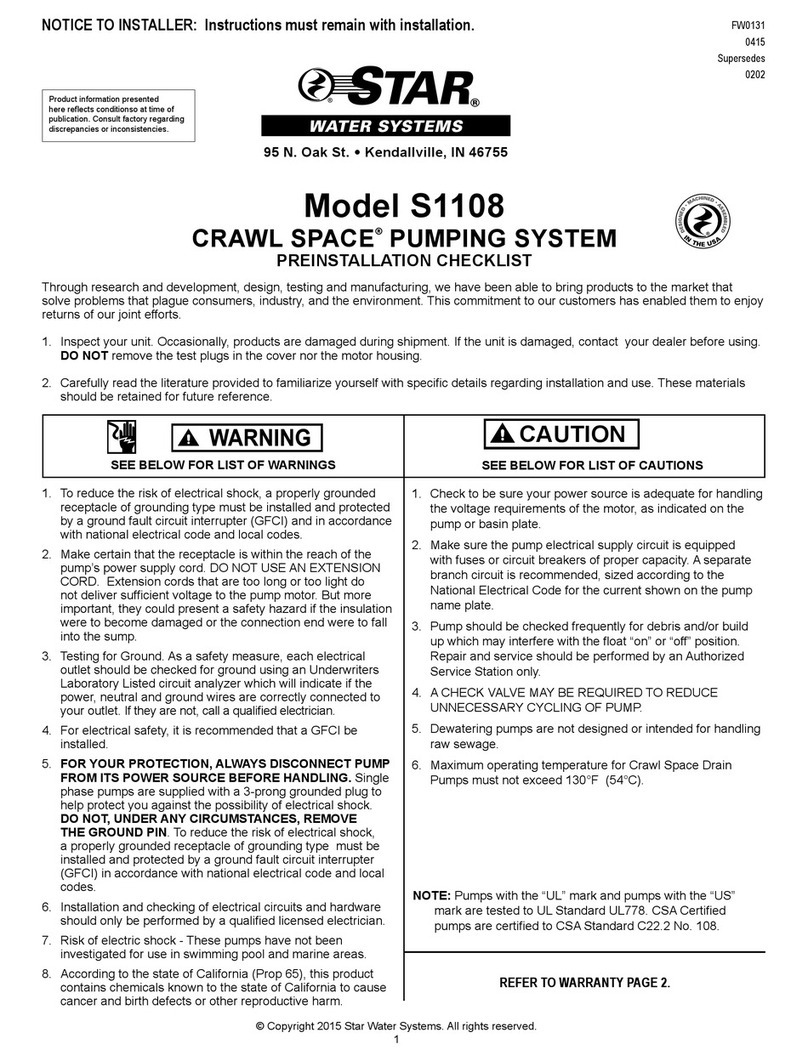 Star S1108 User manual