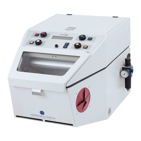 Harnisch+Rieth P-G 400/4 User manual