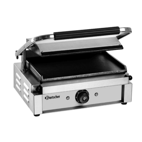 Bartscher Panini 1R Original instruction manual