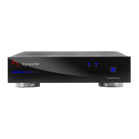 Episode EA-RSP-2D-200 installation manual