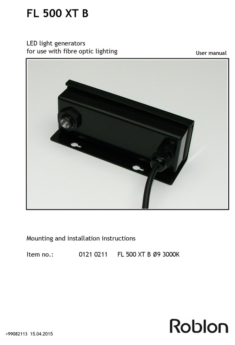 ROBLON FL 500 XT B user manual