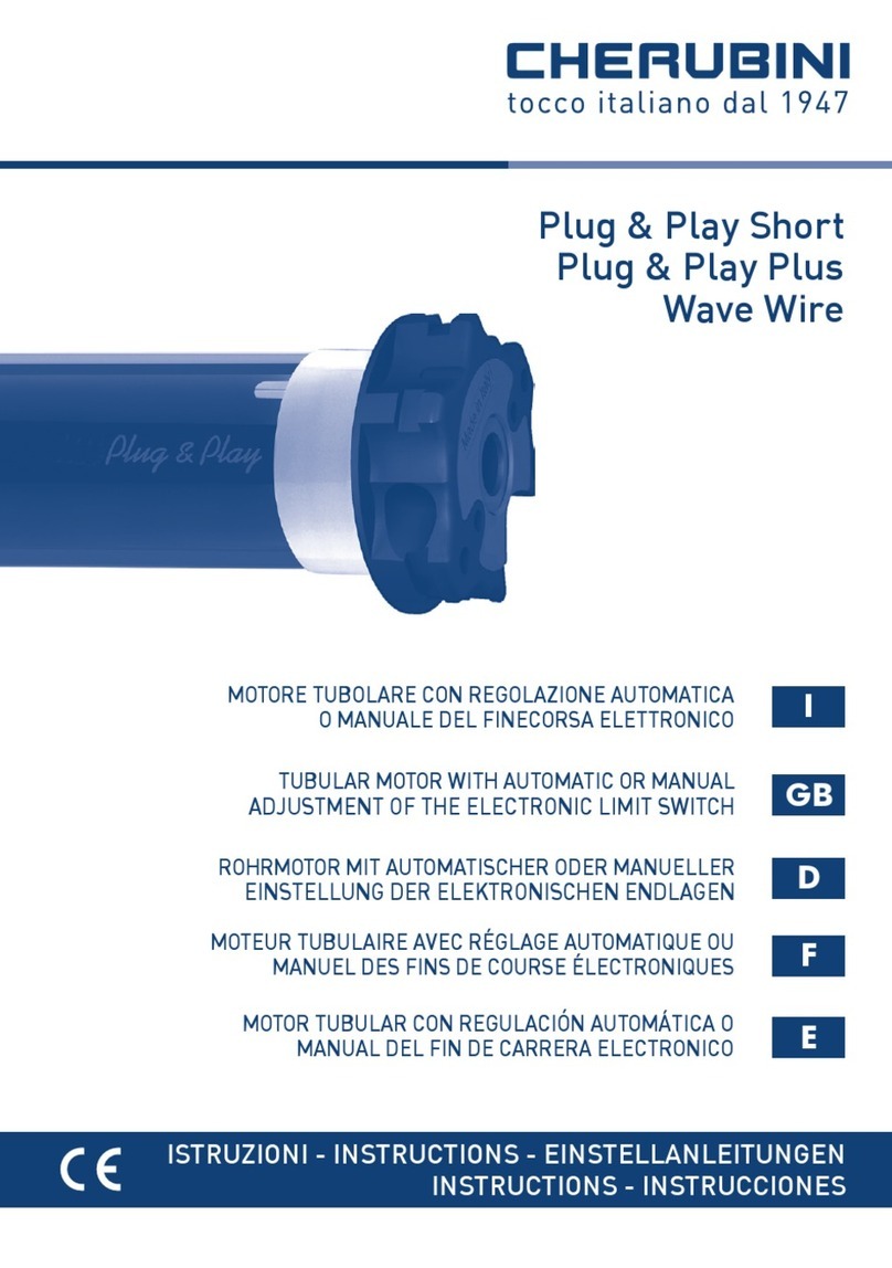 CHERUBINI Plug & Play Short instructions CHERUBINI Plug & Play Short instructions