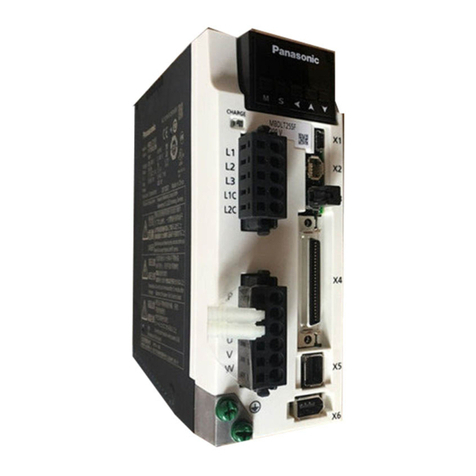 Panasonic MINAS A6 Series Use and care manual