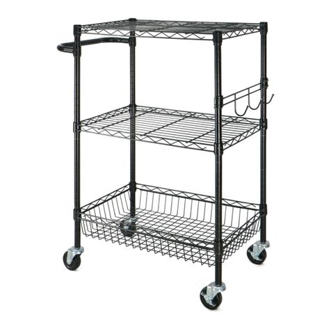 Walmart 3 Tier Cart B25Z-1 manual