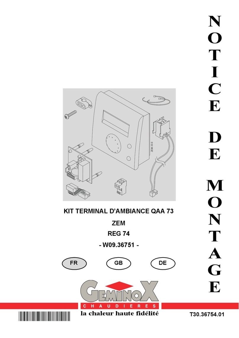 geminox QAA 73 installation instructions