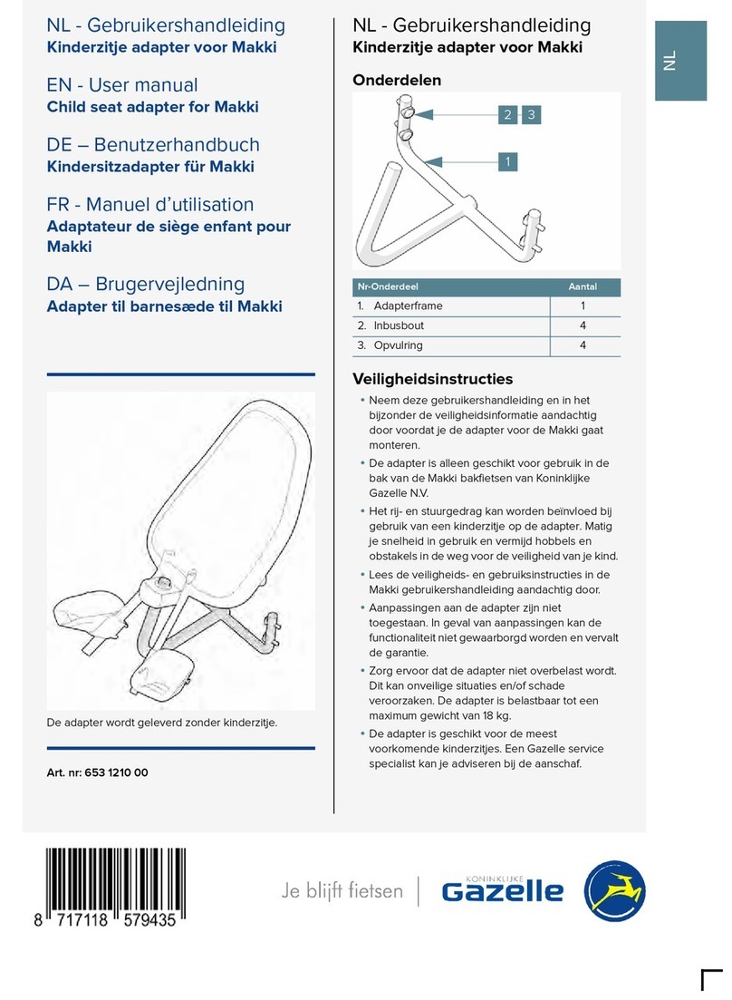 Gazelle 653 1210 00 user manual