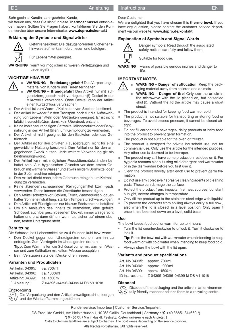 DS Produkte 04395 instructions