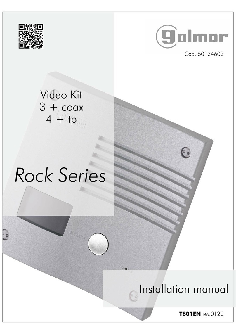 golmar Rock Series User manual