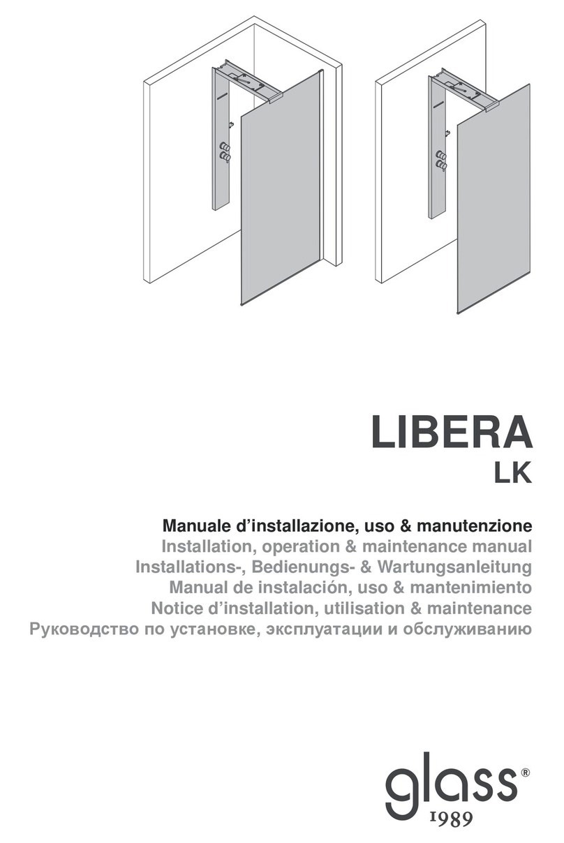 Glass LIBERA LK0 Installation, operation & maintenance manual Glass LIBERA LK0 Installation, operation & maintenance manual