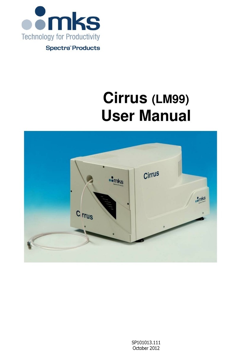 Spectra MKS Cirrus LM99 User manual