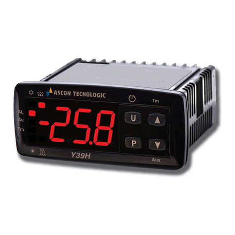 Ascon tecnologic Y39H User manual