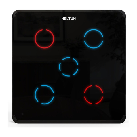 Heltun TOUCH PANEL SWITCH QUARTO user manual Heltun TOUCH PANEL SWITCH QUARTO user manual