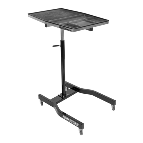 OEM Tools Tear Down Tray Operating instructions and parts manual