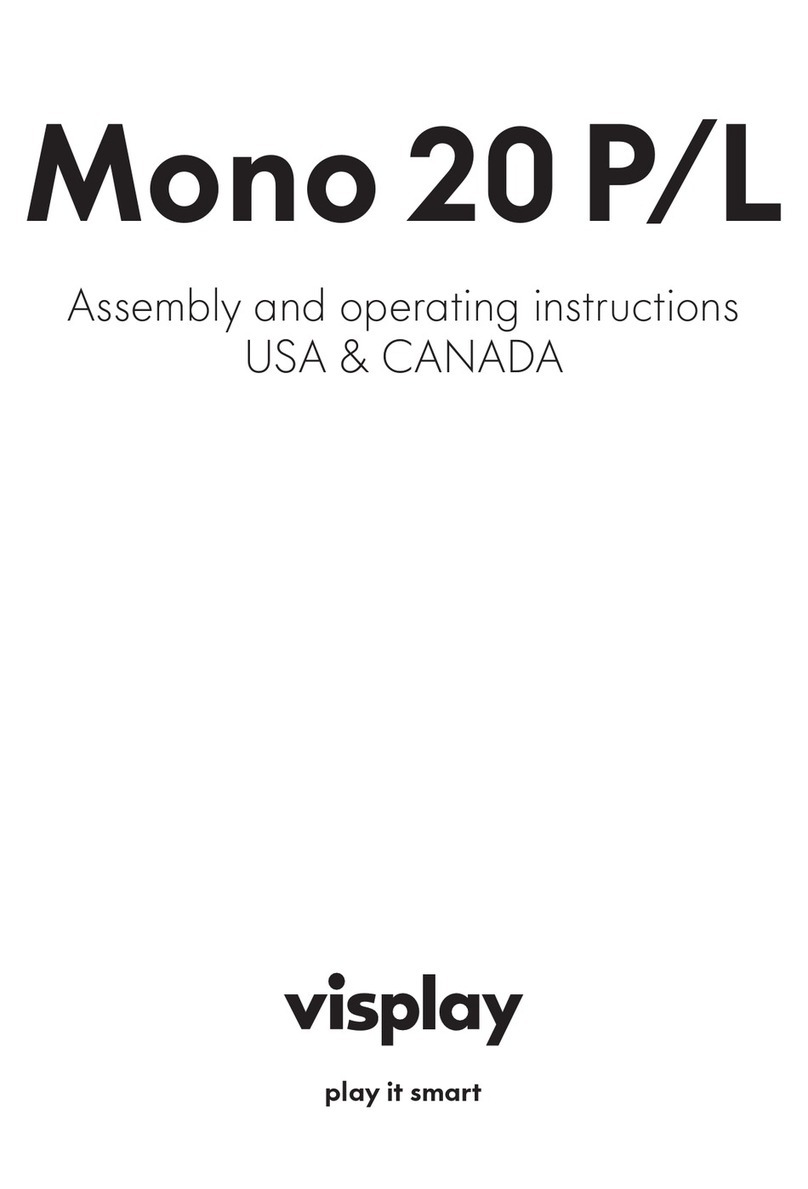 visplay Mono 20 P/L User manual