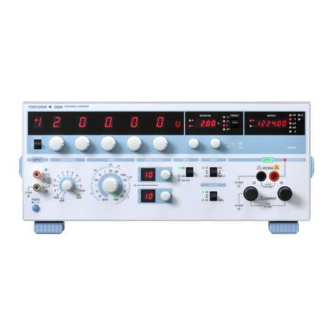 YOKOGAWA 2560A user manual