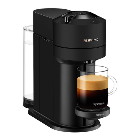 Nespresso vertuo user manual