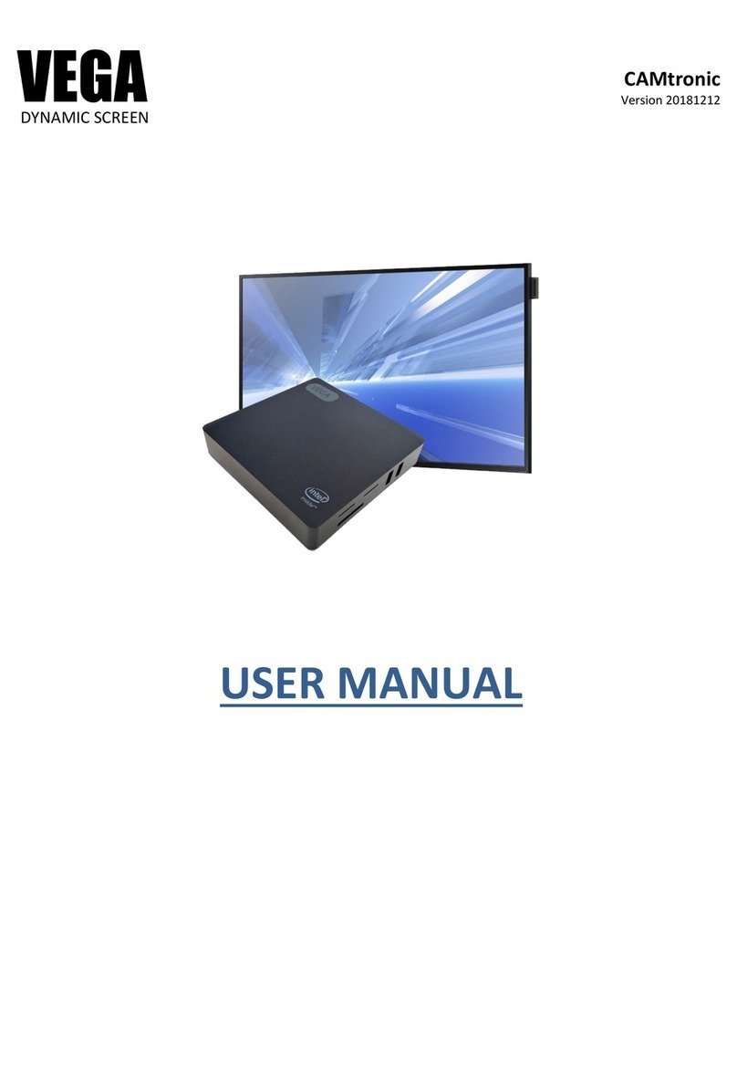 Vega CAMtronic user manual