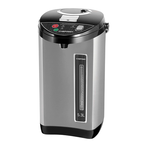 Chefman RJ16-LOCK Series User manual