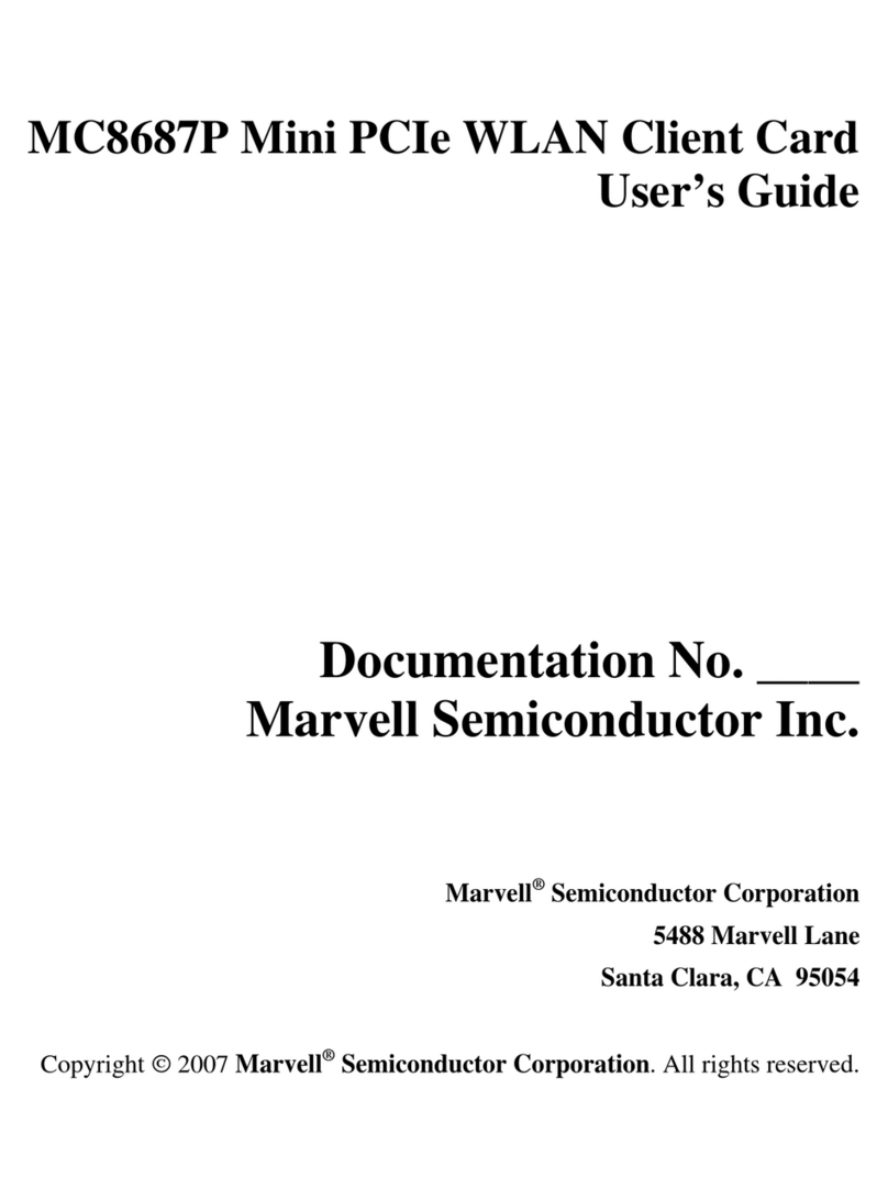 Marvell MC8687P user guide