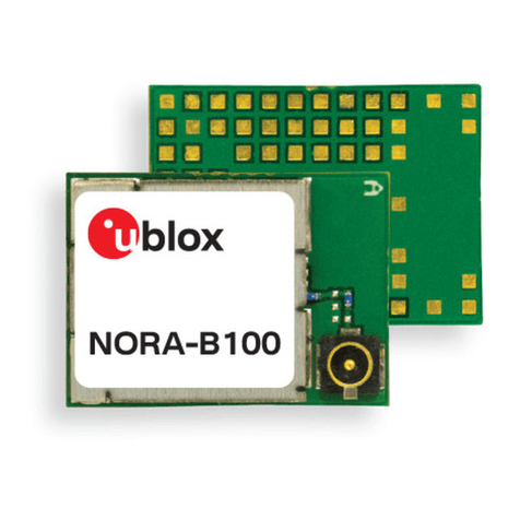 Ublox NORA-B1 Series Quick setup guide
