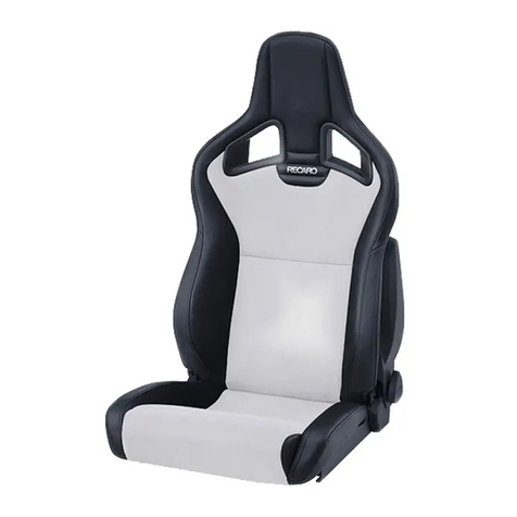 RECARO 86.49.16A User manual